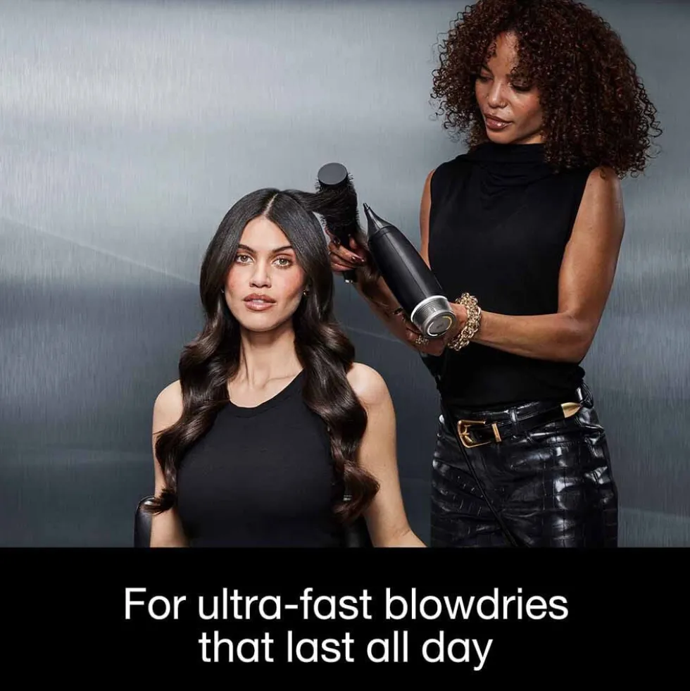 ghd Speed Professional Use Dual Air-flow Hairdryer in Black