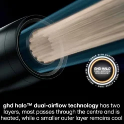 ghd Speed Professional Use Dual Air-flow Hairdryer in Black