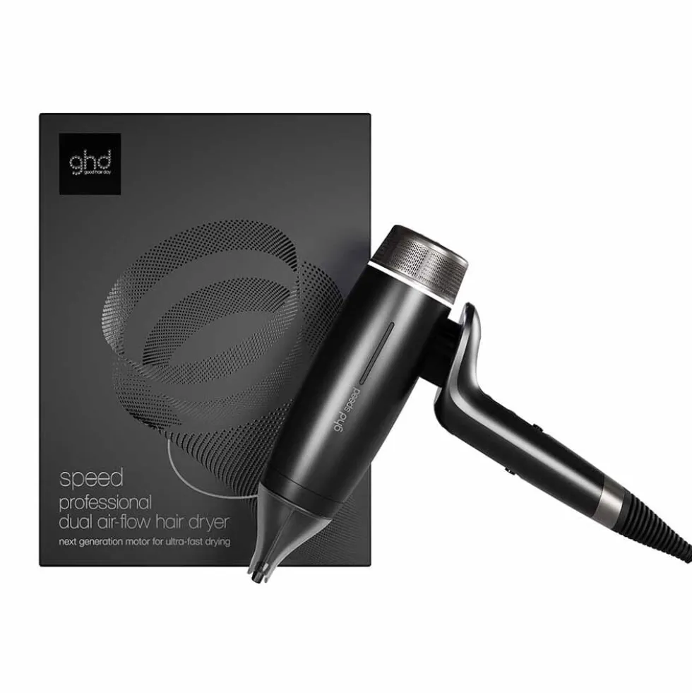 ghd Speed Professional Use Dual Air-flow Hairdryer in Black