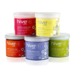 Hive of Beauty Options Crème Wax Pots, 3 x 425g