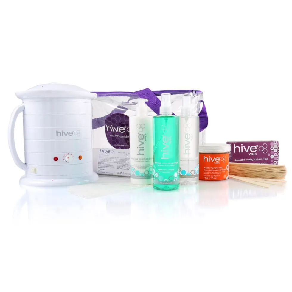 Hive of Beauty Warm Wax Treatment Pack with Heater