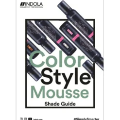 Indola Color Style Mousse Colour Chart