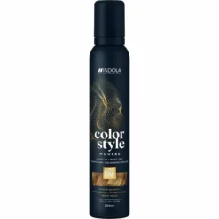 Indola Color Style Mousse Temporary Hair Colour - Silver 200ml