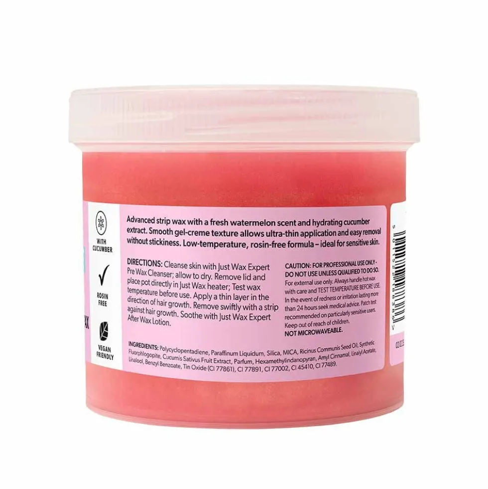 Just Wax Expert Advanced Strip Wax, Watermelon 425g