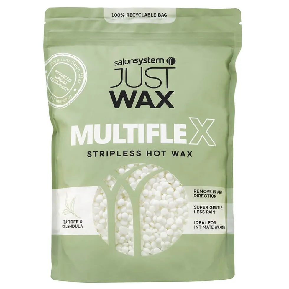 Just Wax Multiflex Tea Tree & Calendula Stripless Hot Wax Beads 700g