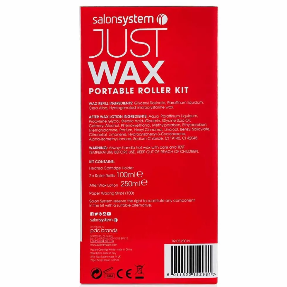 Just Wax Portable Roller Wax Kit