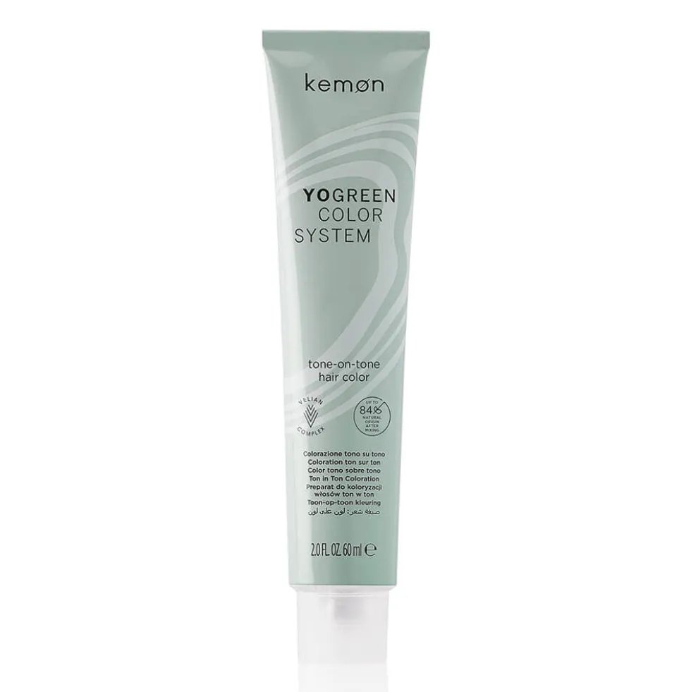 Kemon Yo Green Demi Permanent Hair Colour - 10.42 Platinum Copper Beige Blonde 60ml