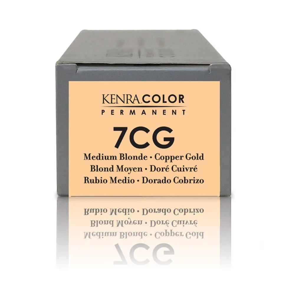 Kenra Professional Permanent Hair Colour - 7Cg Copper Gold 85g