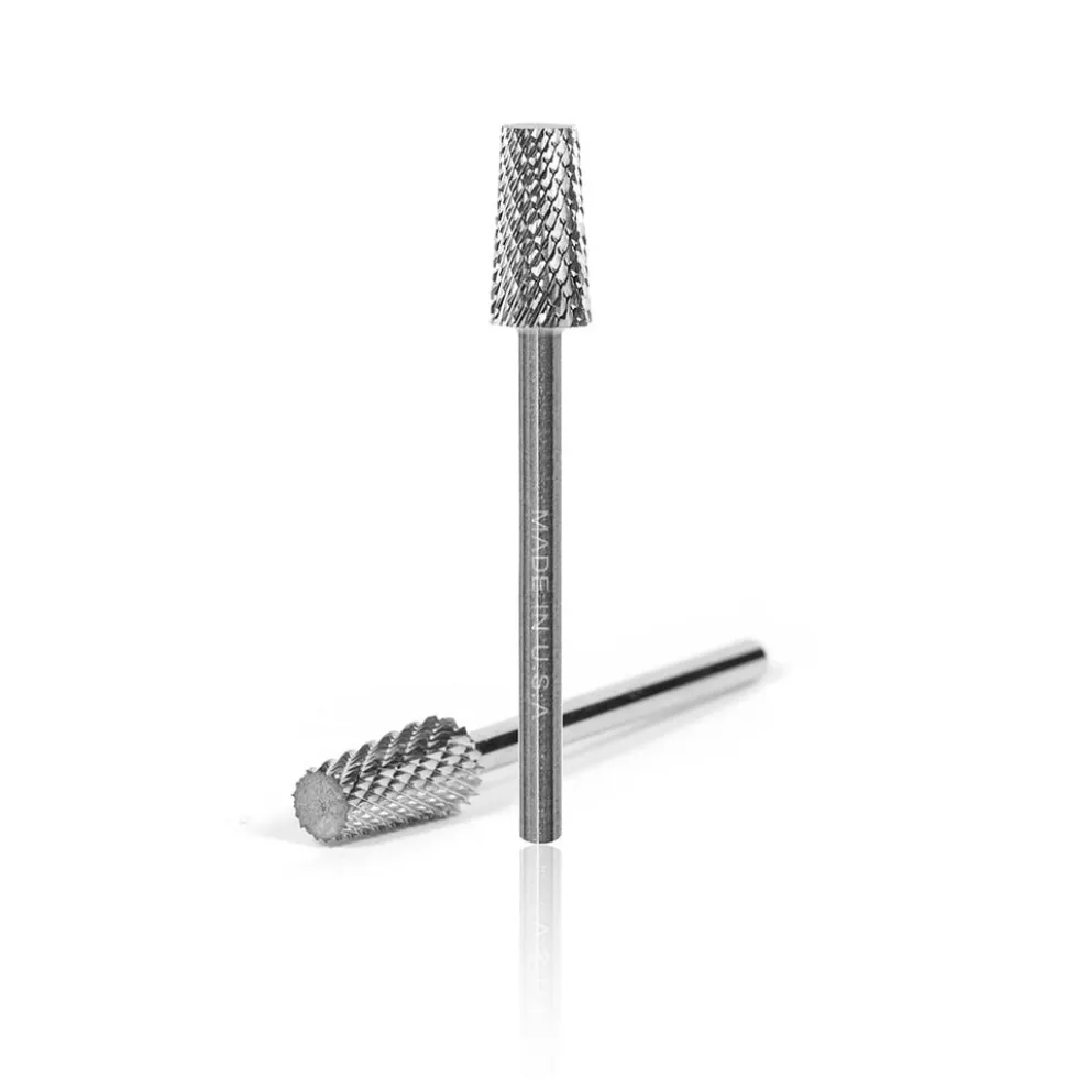 Kupa K-Star CSBX-32-018-S Silver Tapered Barrel Nail Drill Bit Silver