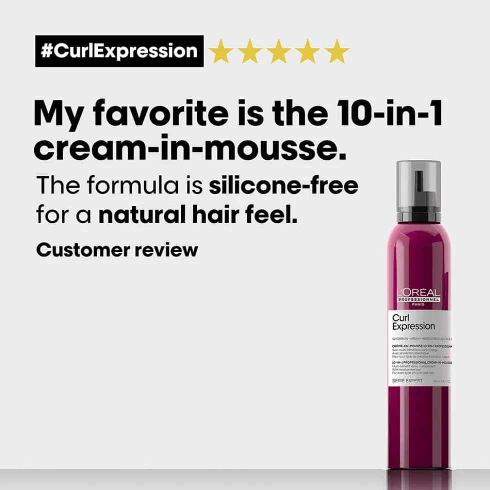 L'Oréal Professionnel Serie Expert Curl Expression 10-In-1 Cream-In-Mousse 250ml