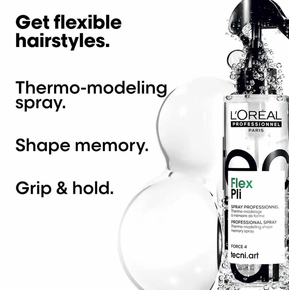 LOreal Professionnel Tecni.Art Flex Pli Shaper Thermo-modelling Spray, 190ml