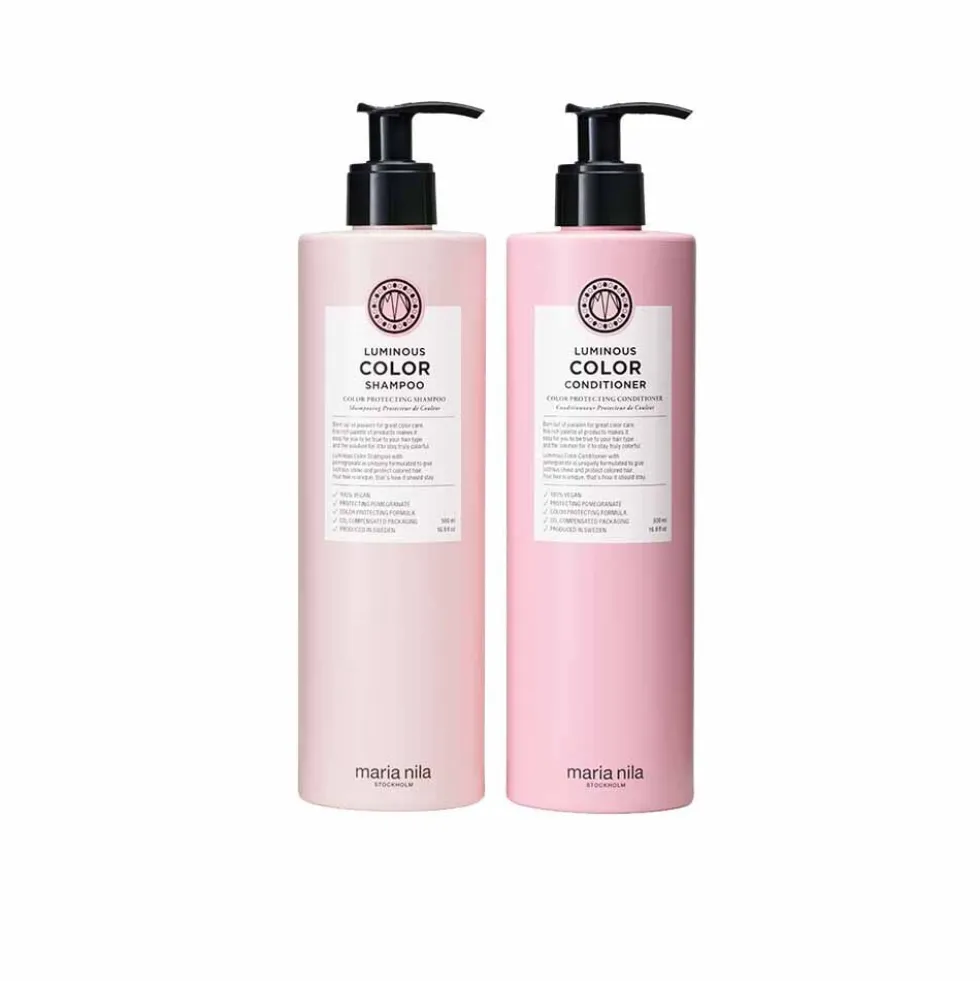 Maria Nila Luminous Color Shampoo & Conditioner Duo, 2x 500ml