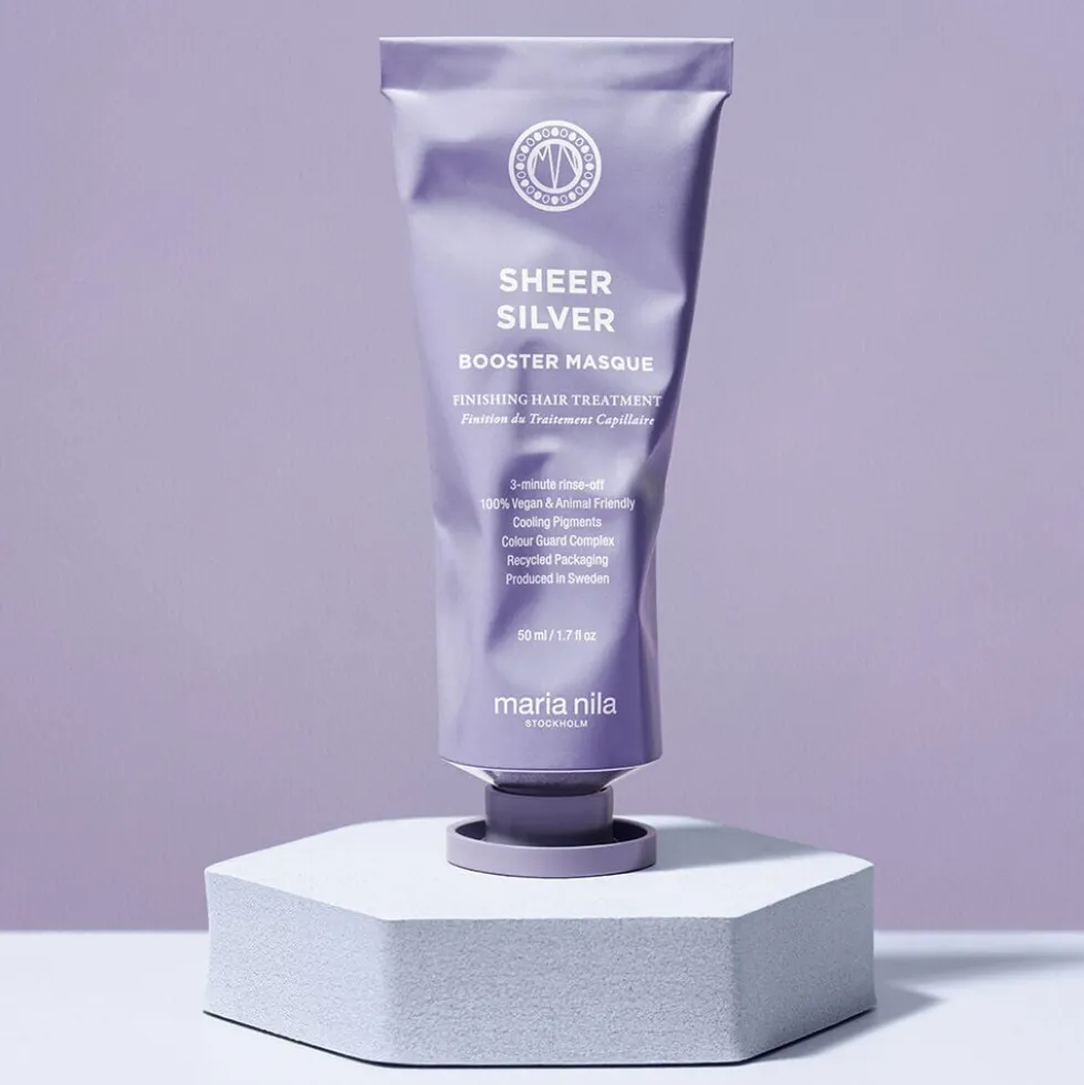 Maria Nila Sheer Silver Booster Masque Finishing Hair Treatment 50ml