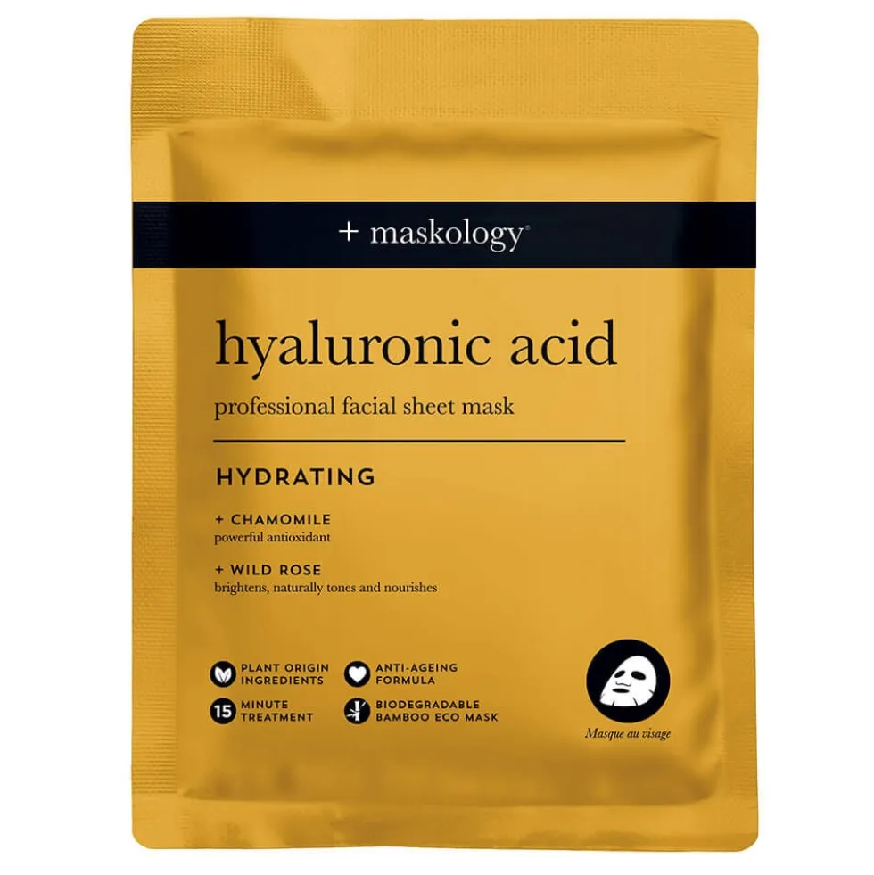 Maskology Hyaluronic Acid Professional Face Sheet Mask 22ml