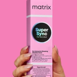 Matrix Super Sync Pre-Bonded Glossing Alkaline Demi-Permanent Hair Colour 10V Violet Cool 90ml