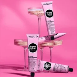 Matrix Super Sync Pre-Bonded Glossing Alkaline Demi-Permanent Hair Colour 10V Violet Cool 90ml