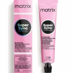Matrix Super Sync Pre-Bonded Glossing Alkaline Demi-Permanent Hair Colour 10V Violet Cool 90ml