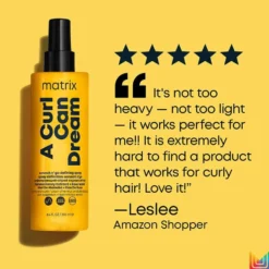 Matrix Total Results A Curl Can Dream Scrunch N' Go Defining Spray 250ml