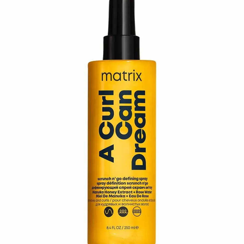 Matrix Total Results A Curl Can Dream Scrunch N' Go Defining Spray 250ml