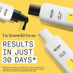Nioxin Scalp + Hair Thickening System 1 Treatment Serum for Natural Hair with Light Thinning 100ml