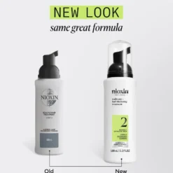Nioxin Scalp + Hair Thickening System 2 Treatment Serum for Natural Hair with Progressed Thinning 100ml