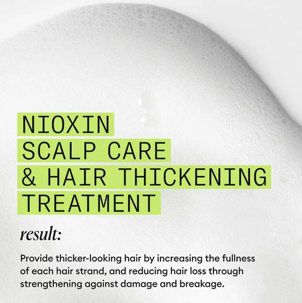 Nioxin Scalp + Hair Thickening System 2 Treatment Serum for Natural Hair with Progressed Thinning 100ml