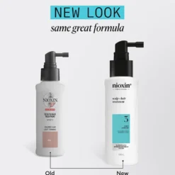 Nioxin Scalp + Hair Thickening System 3 Treatment Serum for Coloured Hair with Light Thinning 100ml