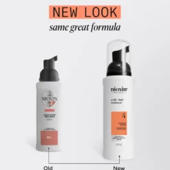 Nioxin Scalp + Hair Thickening System 4 Treatment Serum for Coloured Hair with Progressed Thinning 100ml