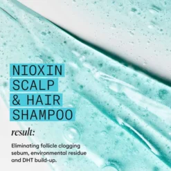 Nioxin System 3 Scalp + Hair Thickening Shampoo for Coloured, Dry and Damaged Hair with Light Thinning 1L