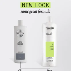 Nioxin System 2 Scalp + Hair Thickening Conditioner for Natural Hair with Progressed Thinning 1L