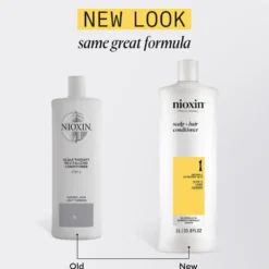 Nioxin System 1 Scalp + Hair Thickening Conditioner for Natural Hair with Light Thinning 1L