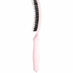 Olivia Garden Care Ionic Fingerbrush Hair Brush - Pastel Pink