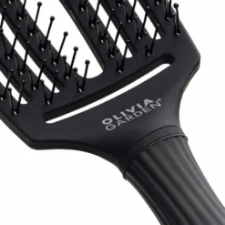 Olivia Garden Care Ionic Fingerbrush Hair Brush - Black