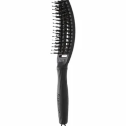 Olivia Garden Care Ionic Fingerbrush Hair Brush - Small Black