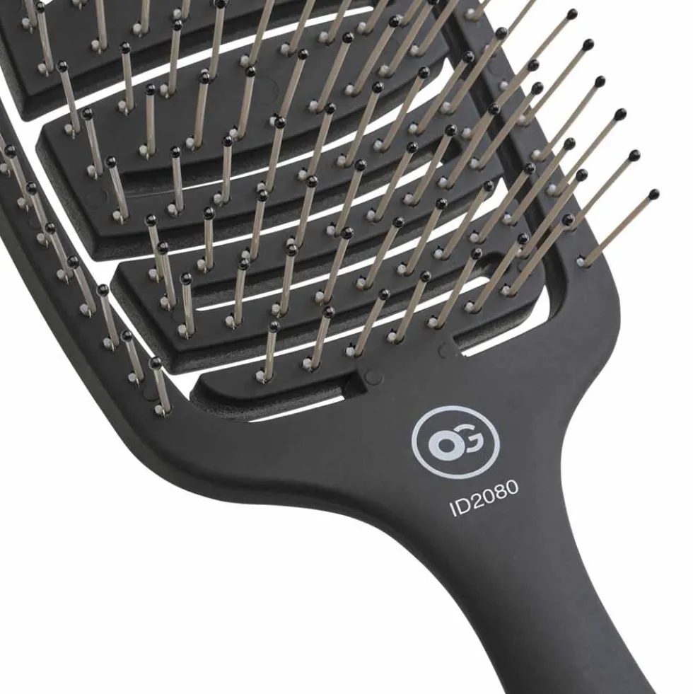 Olivia Garden Essential Hair Brush Thick Hair Black