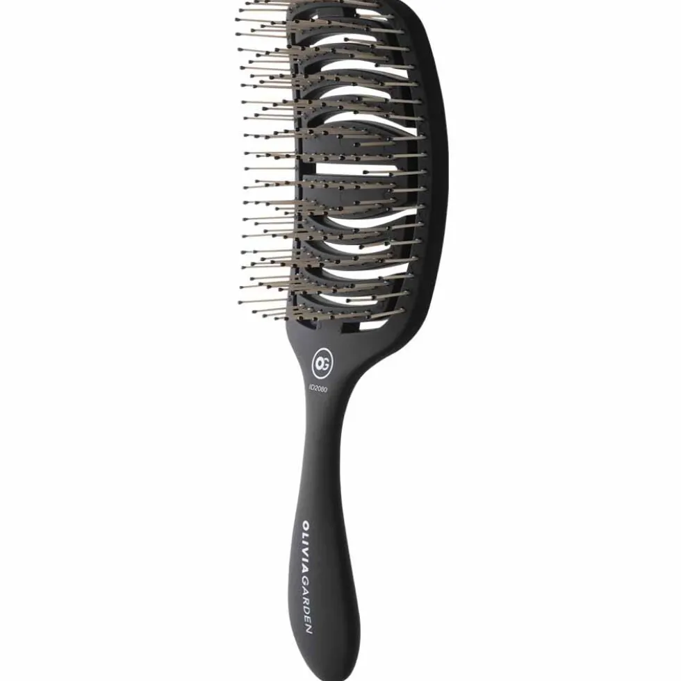 Olivia Garden Essential Hair Brush Thick Hair Black