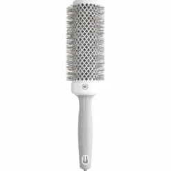 Olivia Garden Expert Blowout Round Hair Brush Speed White & Grey 45mm