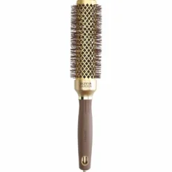 Olivia Garden Expert Blowout Round Hair Brush Speed Gold & Brown 35mm