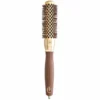Olivia Garden Expert Blowout Round Hair Brush Shine Gold & Brown 25mm