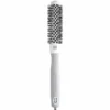 Olivia Garden Expert Blowout Round Hair Brush Shine White & Grey 20mm