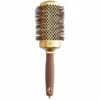 Olivia Garden Expert Blowout Round Hair Brush Shine Gold & Brown 55mm