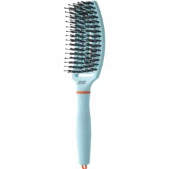 Olivia Garden Inner Child FingerBrush Care Iconic Boar & Nylon - Light Blue