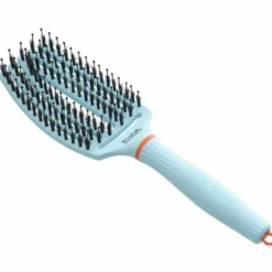 Olivia Garden Inner Child FingerBrush Care Iconic Boar & Nylon - Light Blue