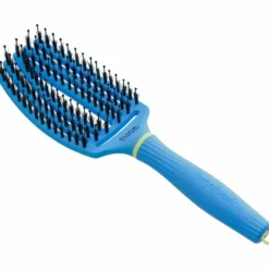 Olivia Garden Inner Child FingerBrush Care Iconic Boar & Nylon - Blue