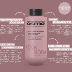 Osmo Pink Soda Colour Enhancing Shampoo 400ml