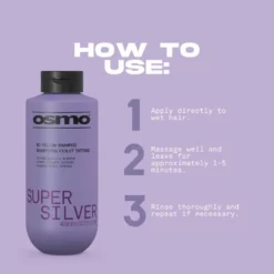 Osmo Super Silver No Yellow Shampoo 400ml