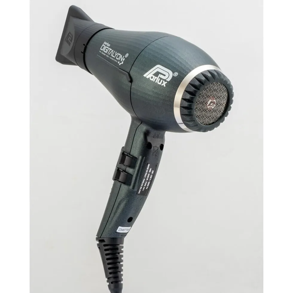 Parlux Digitalyon Light Air Ionizer Hair Dryer, Anthracite