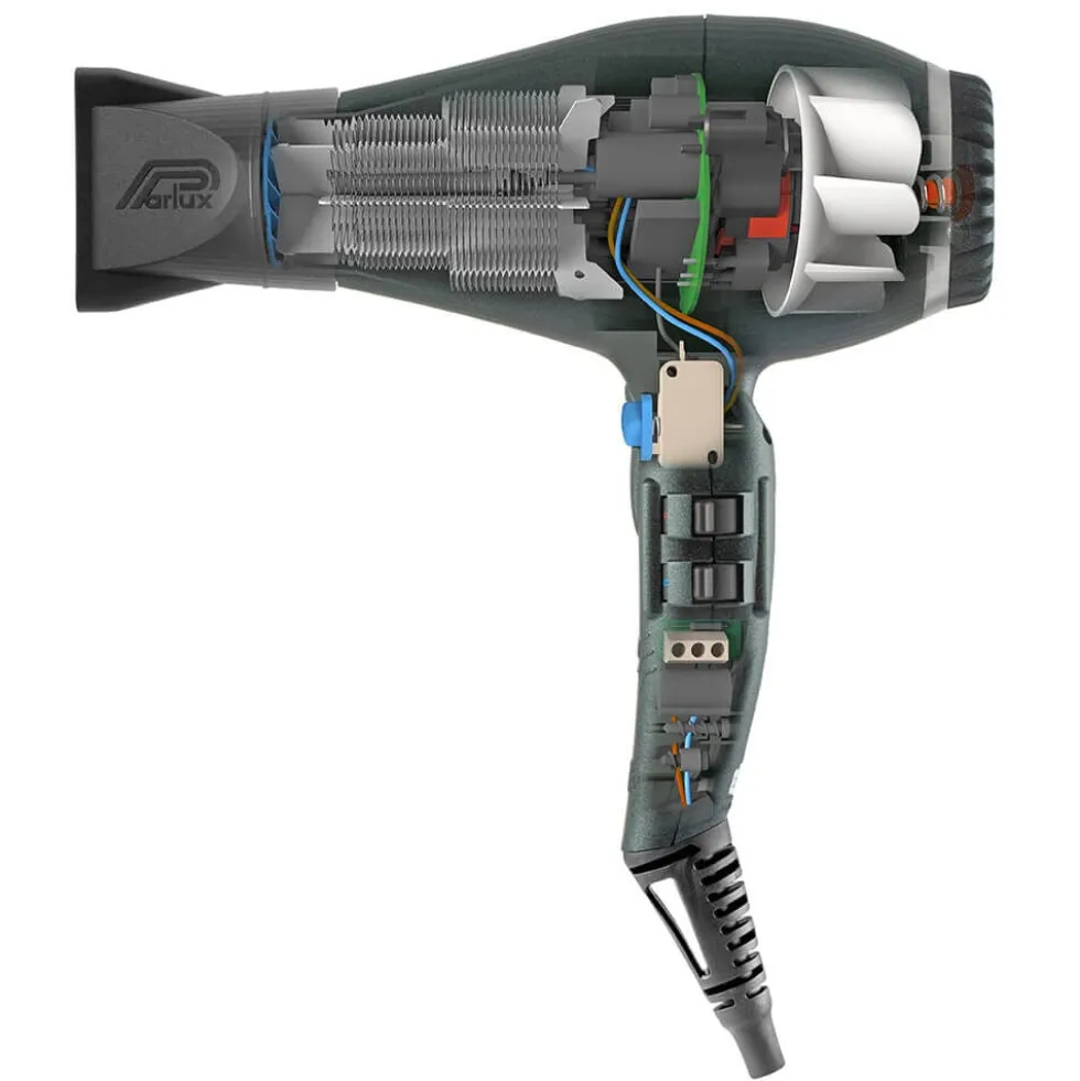 Parlux Digitalyon Light Air Ionizer Hair Dryer, Anthracite