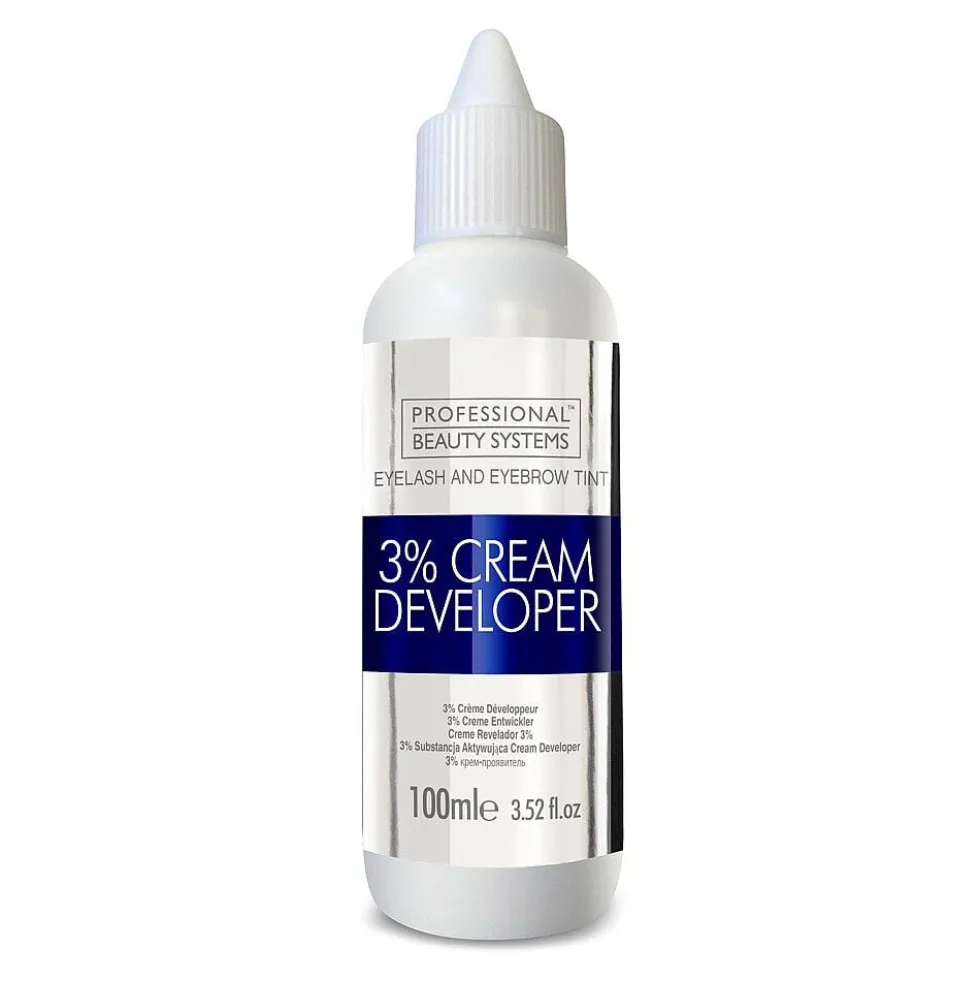 Professional Beauty Systems Eyelash & Eyebrow Cream Developer 3% 100ml