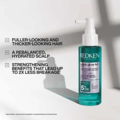 Redken Acidic Grow Full System Hair Serum for Thin Hair, Strengthens & Thickens 100ml